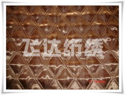 超声波压花 服装系列 起泡花样 箱包系列 床上用品 绗绣花型 南通高尔登纺织品
